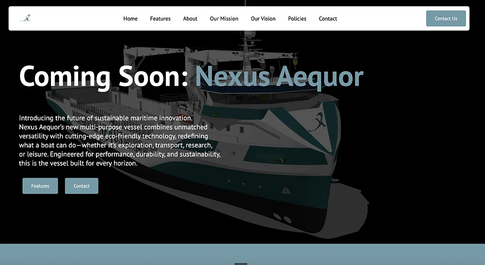 Website Nexus Aequor