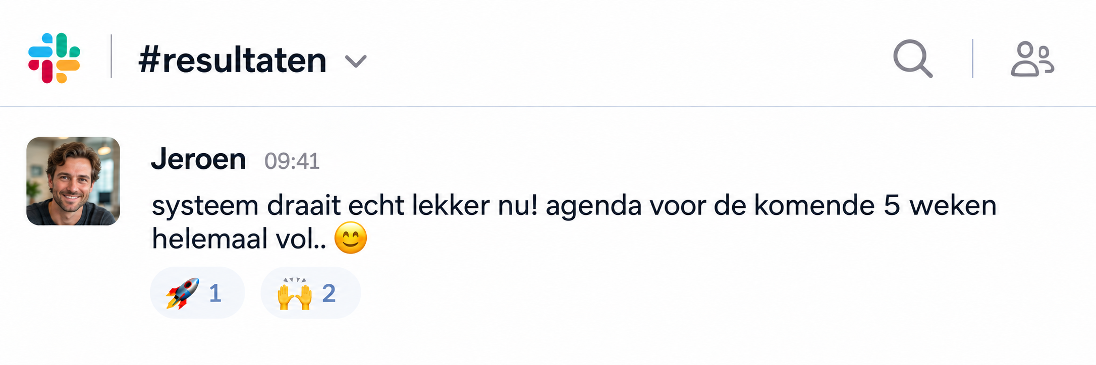 Klant over groei